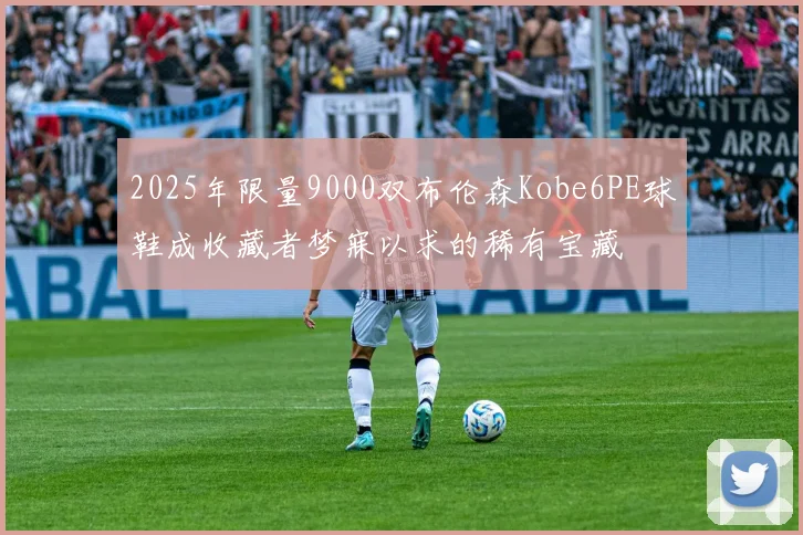 2025年限量9000双布伦森Kobe6PE球鞋成收藏者梦寐以求的稀有宝藏